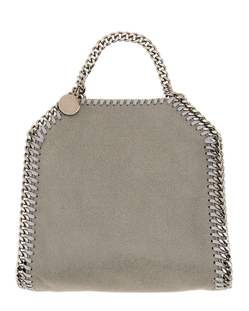 Stella McCartney Gray Tiny Falabella Tote Bag