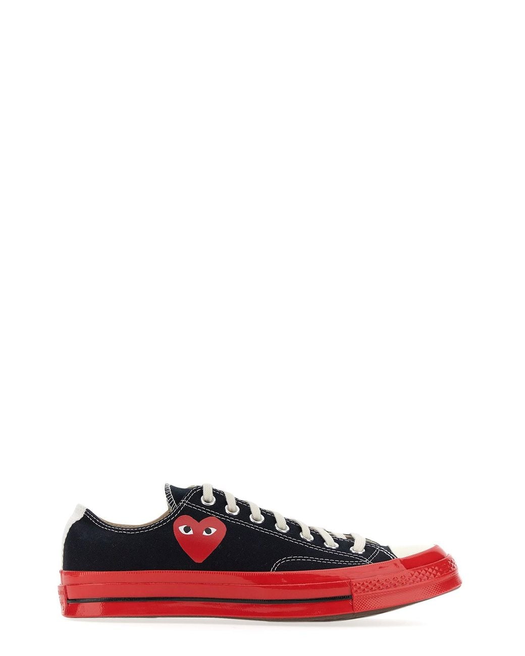 COMME DES GARÇONS PLAY Red Heart Print Sneaker for men