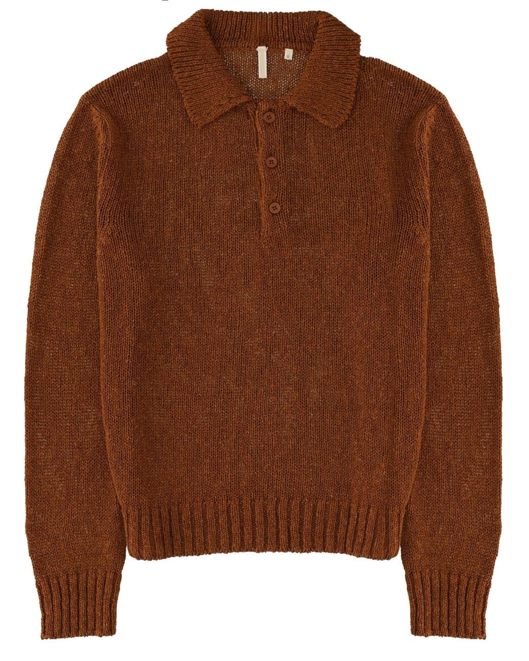 sunflower Brown Cotton Polo Shirt for men