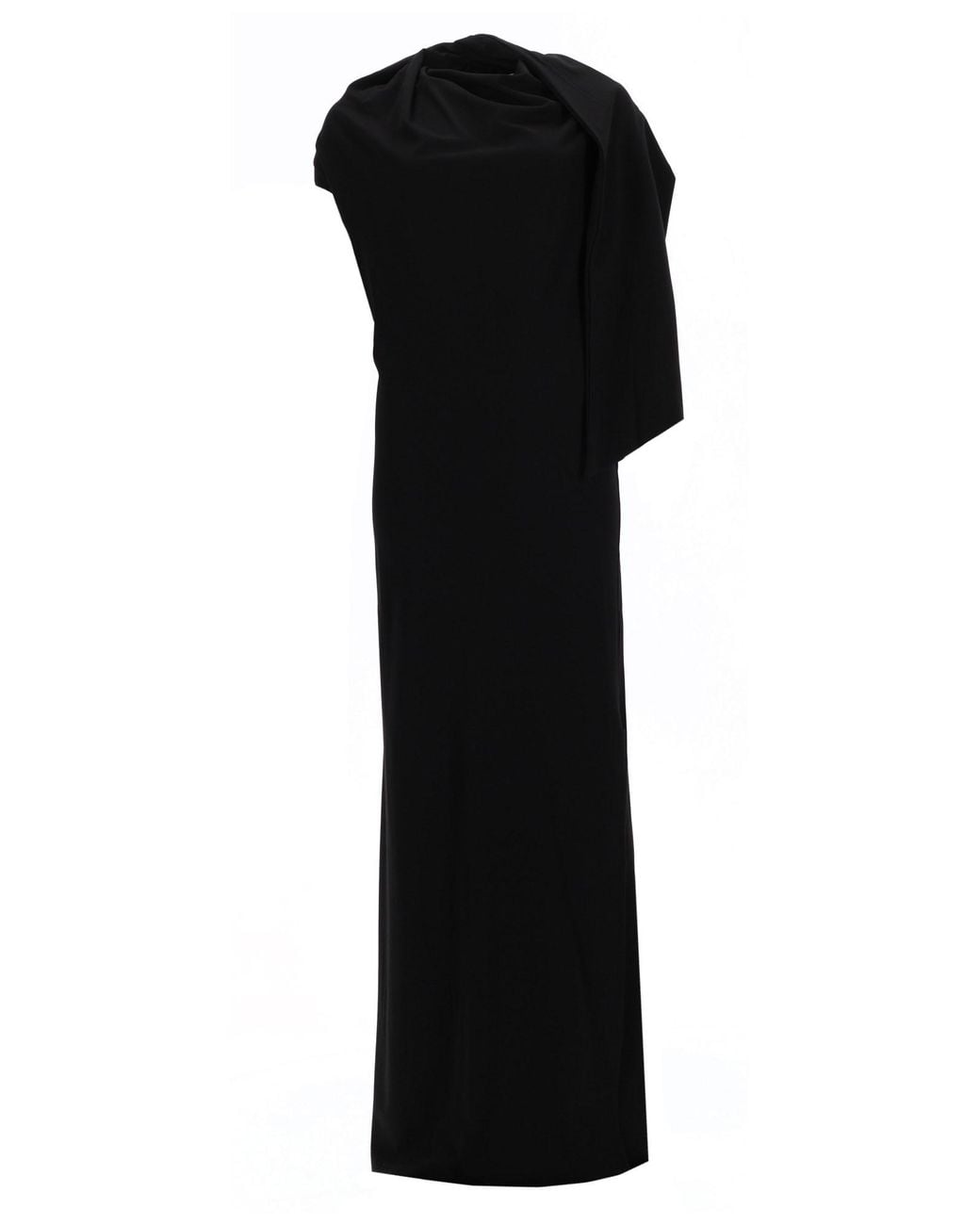 THE GARMENT Black Long Dress With Scarf