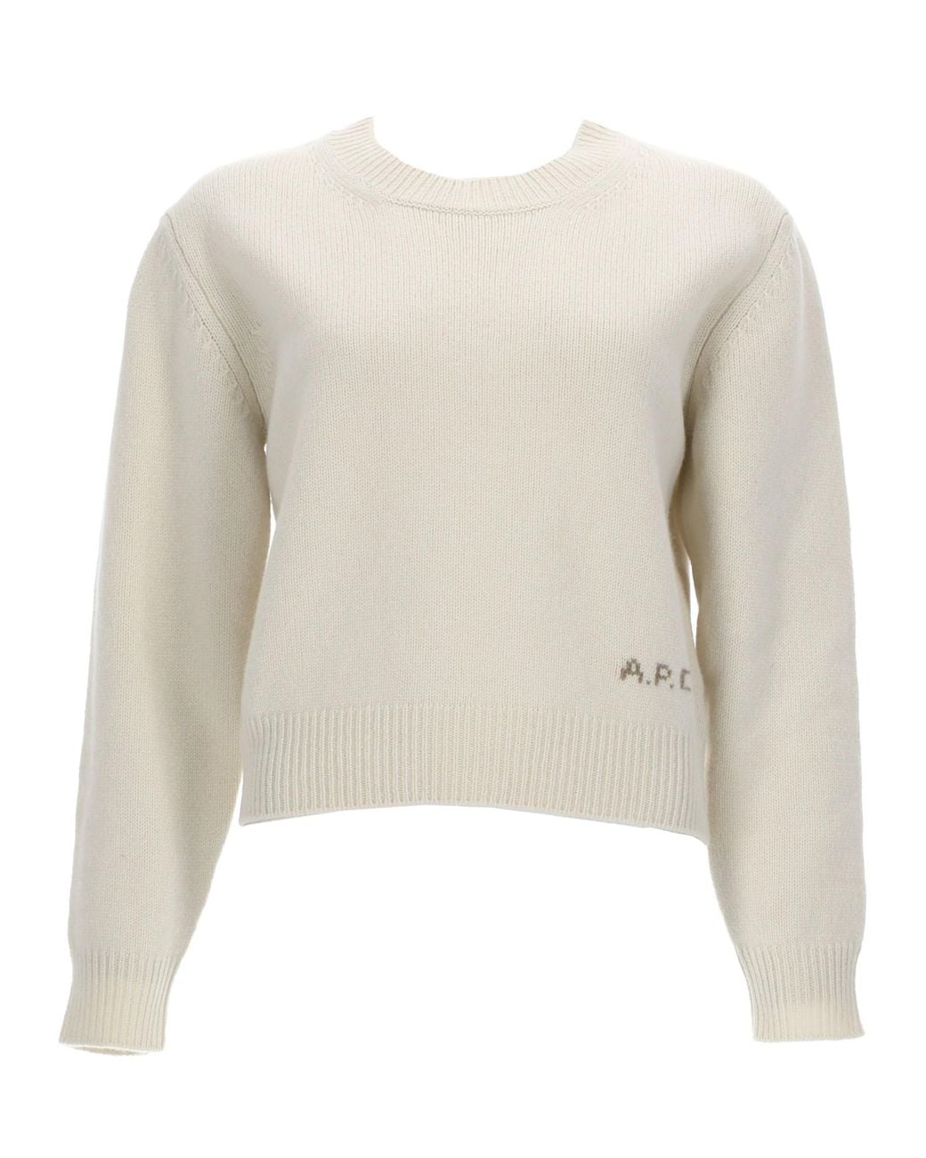 A.P.C. Natural A. P.C. Maglia "Anna" Con Logo