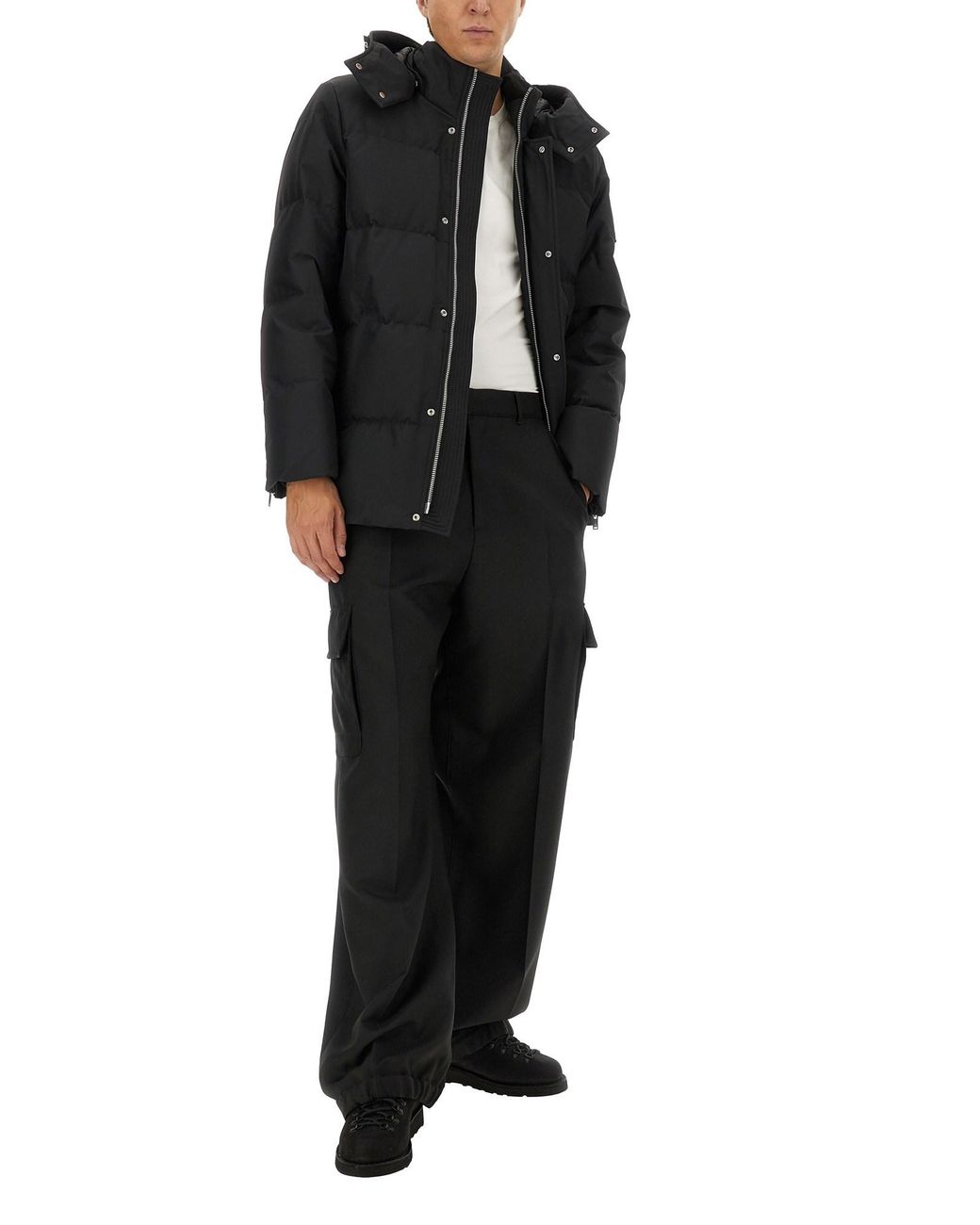 Giacca "Cloud 3Q" di Moose Knuckles in Black da Uomo