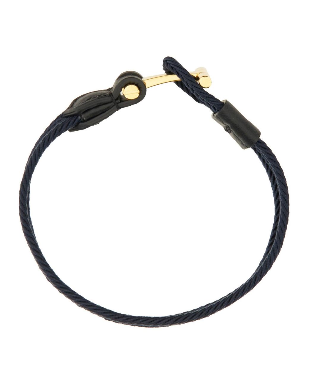 Bracciale Con Logo di Tom Ford in White da Uomo