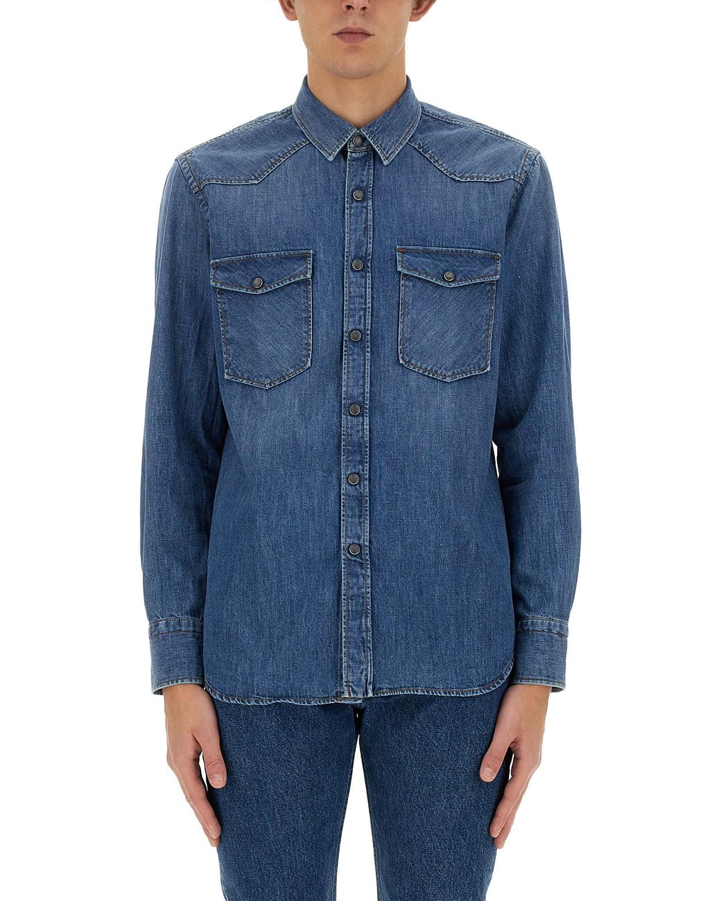 Camicia di PT Torino in Blue da Uomo
