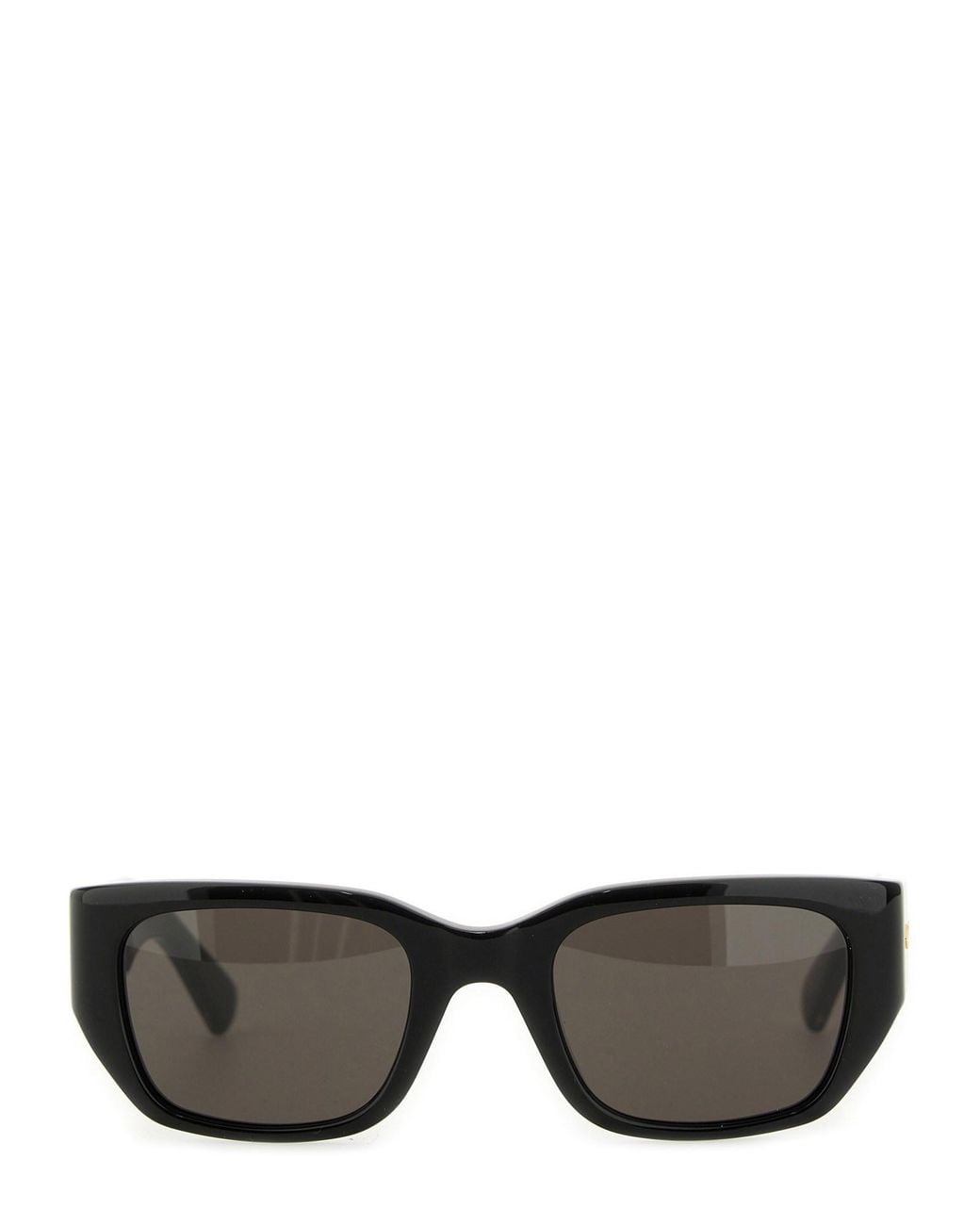 Bottega Veneta Gray Square "Braided" Sunglasses