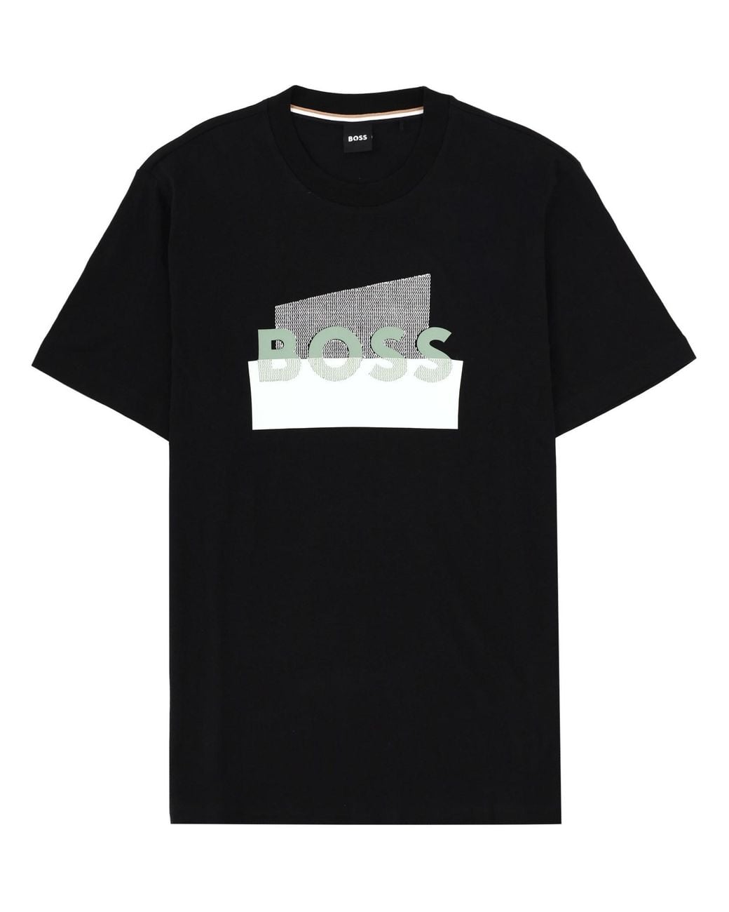Boss Black Logo Print T-Shirt for men
