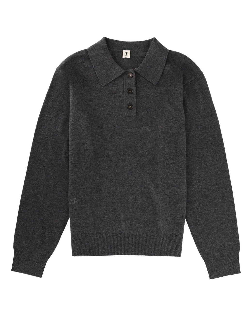 THE GARMENT Gray Polo "Como"