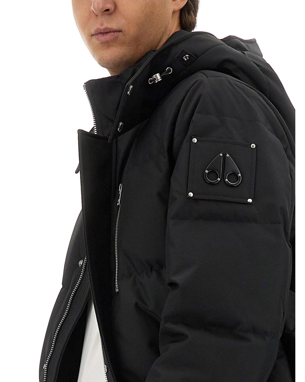 Giacca "Cloud 3Q" di Moose Knuckles in Black da Uomo