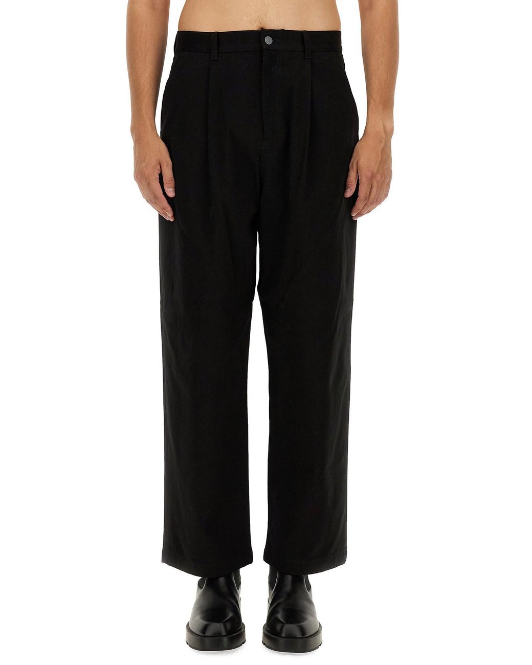 Pantalone Barcode di Moschino in Black da Uomo