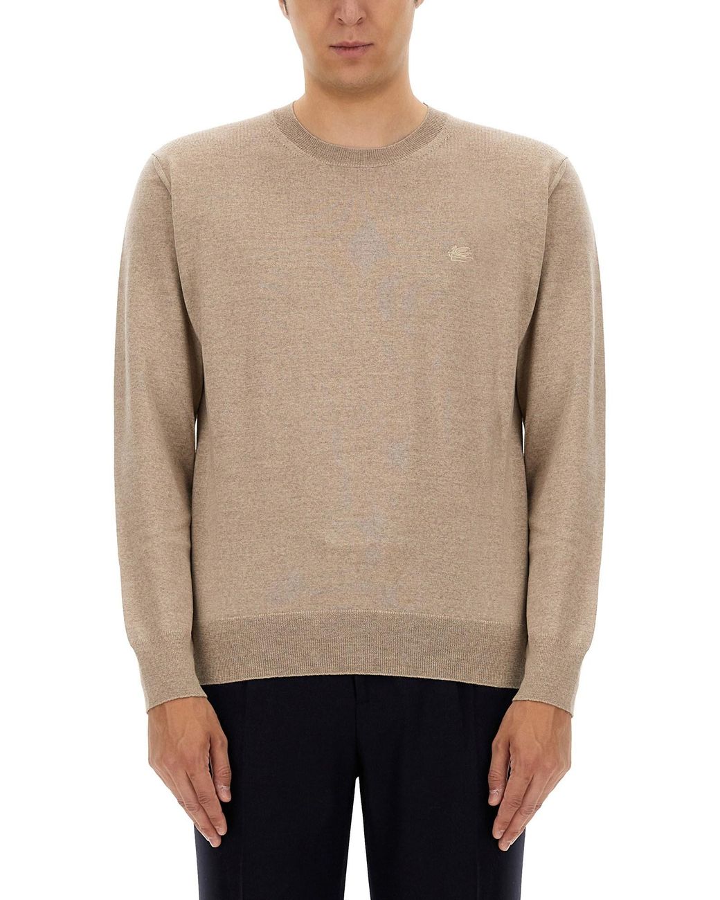 Etro Natural Logo Sweaters for men