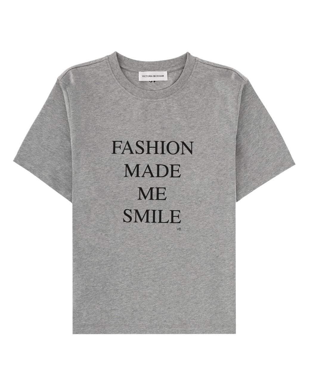 Victoria Beckham Gray T-Shirt