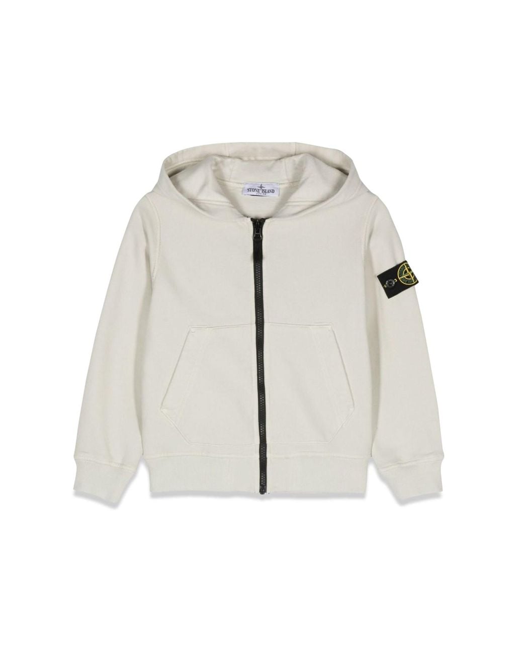Stone Island White Sweatshirt