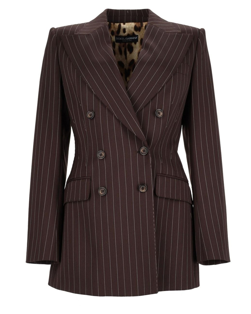 Dolce & Gabbana Brown Giacca Doppiopetto "Turlington"