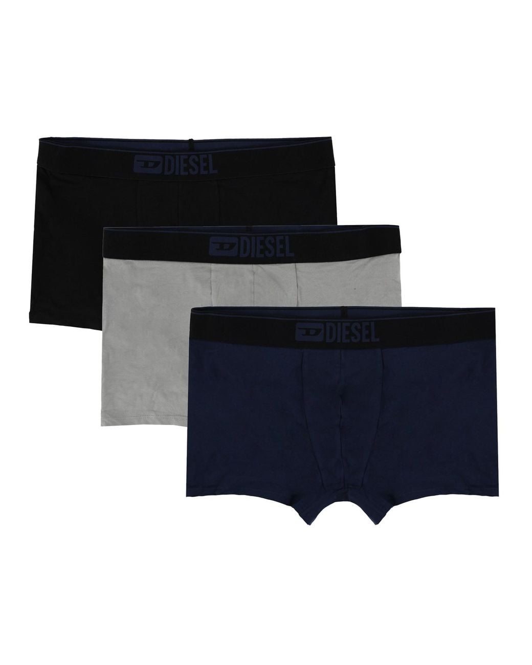 DIESEL Black 3-Pack Boxer for men