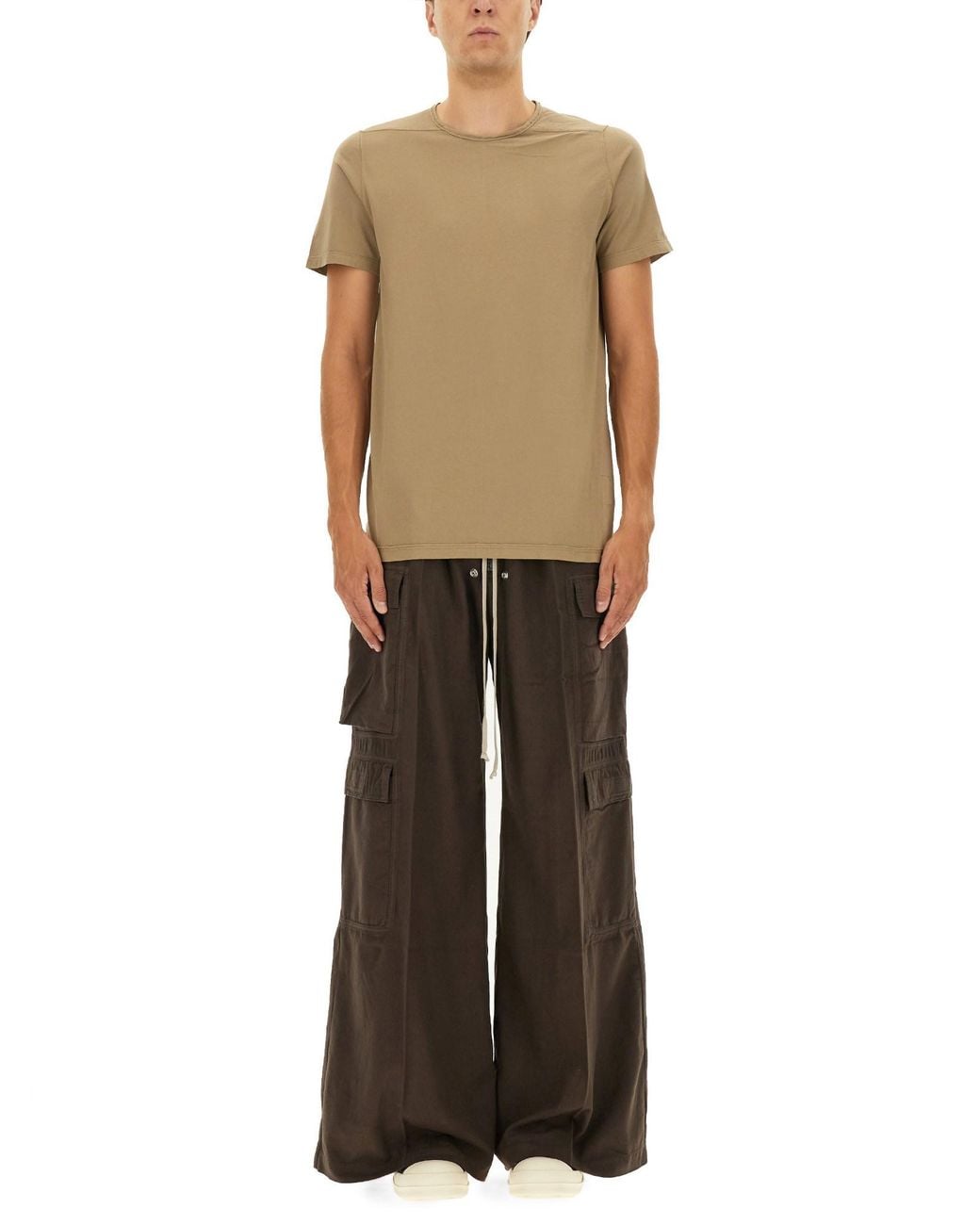 Rick Owens Natural Level T" T-Shirt for men