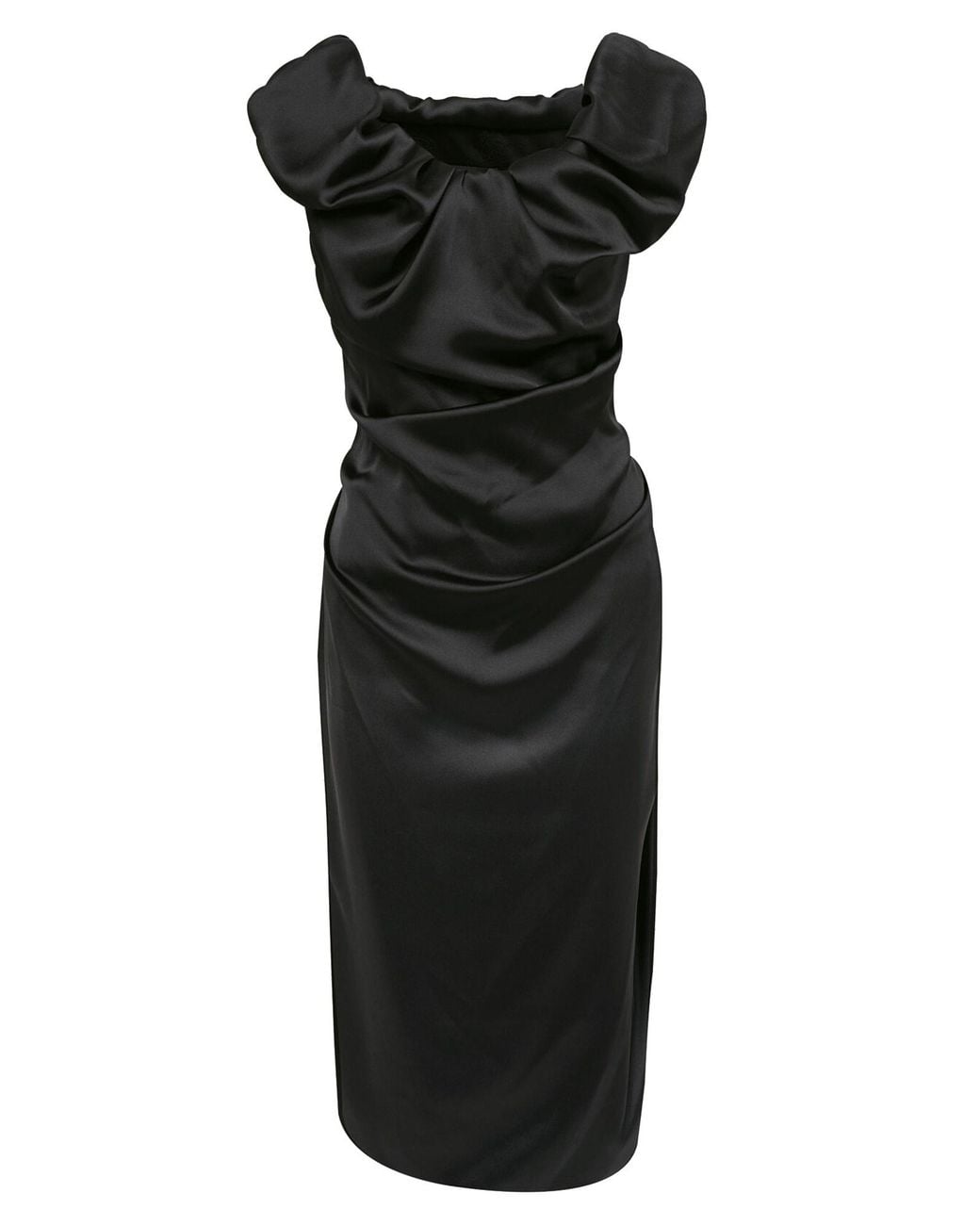 Vivienne Westwood Black Ginnie Amber Dress Polyester