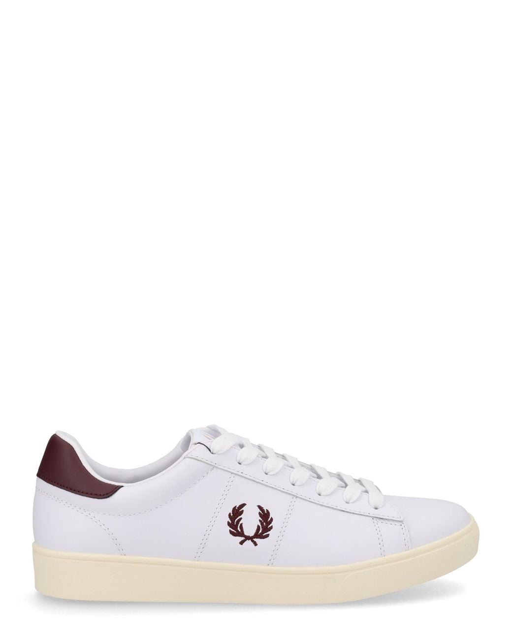 Fred Perry White Sneaker "Spencer" for men