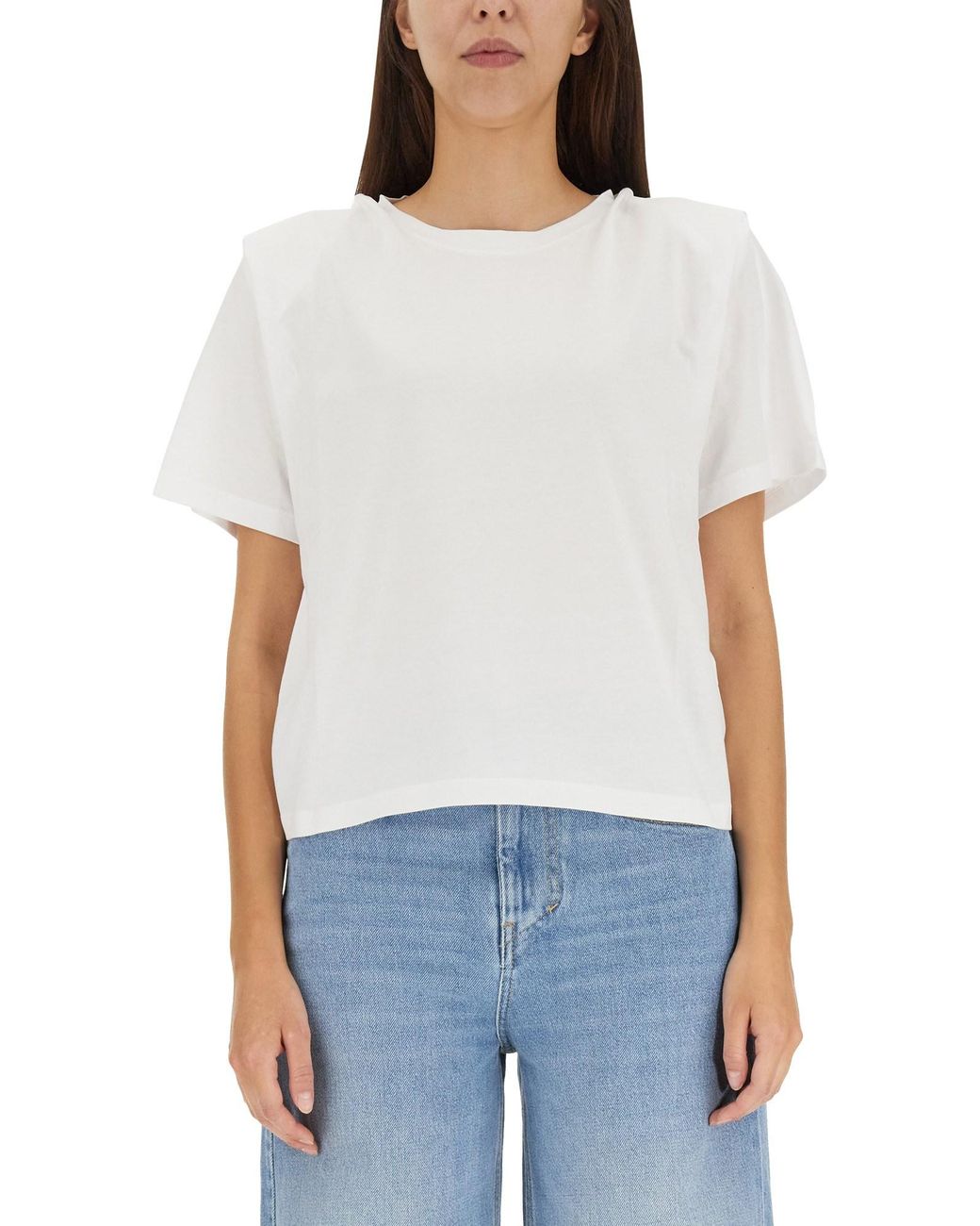 Isabel Marant White Cotton T-Shirt