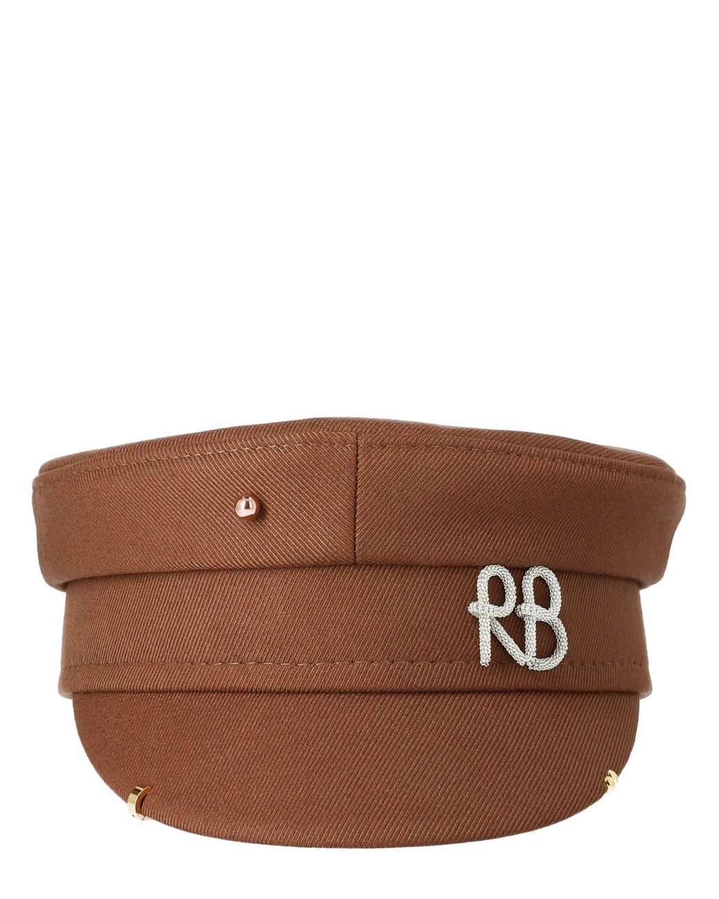 Ruslan Baginskiy Brown Cotton-Acrylic Hat