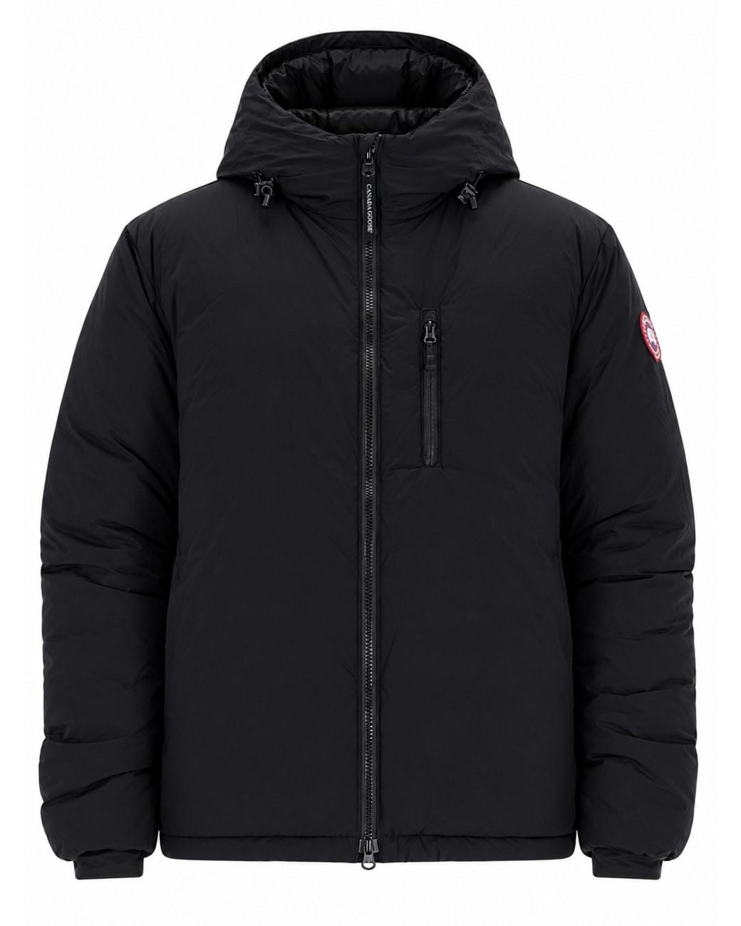 Canada Goose Black Giacca "Lodge" Con Cappuccio for men