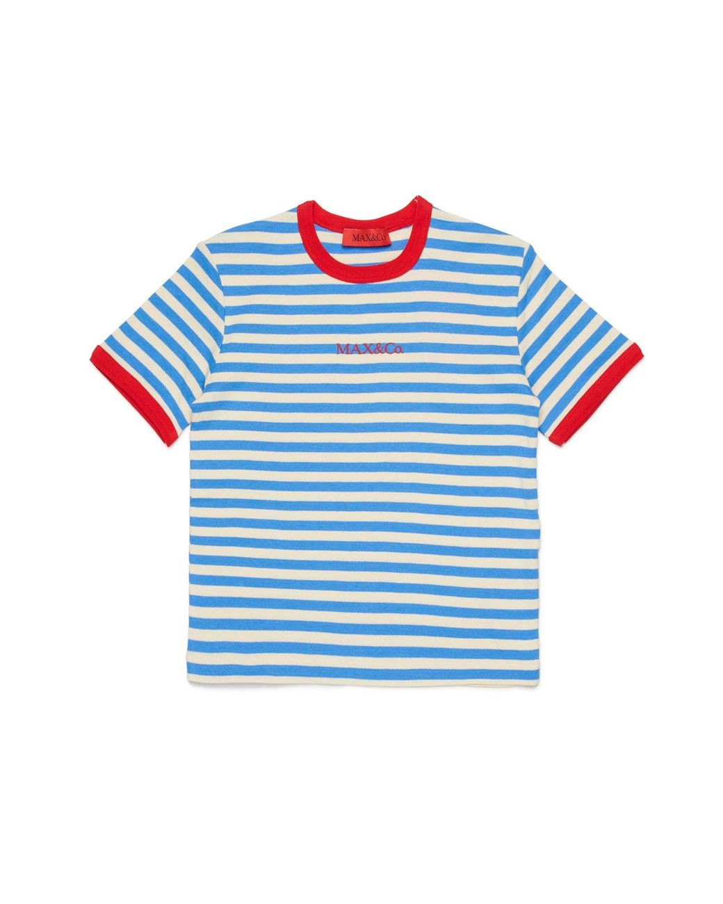 MAX&Co. Blue T-Shirt With Logo