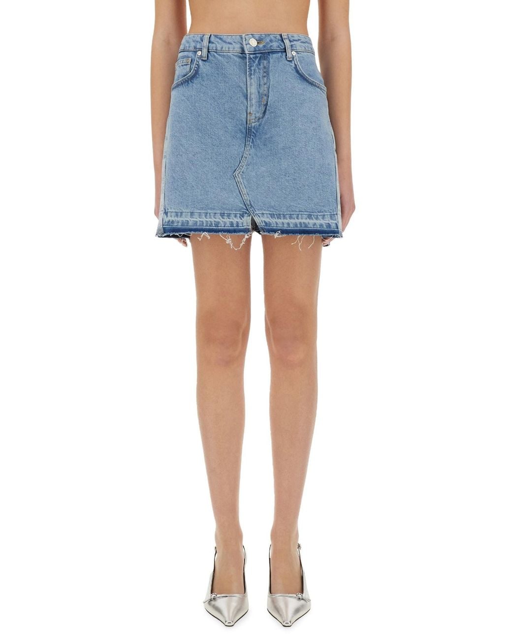 Moschino Blue Solid Shorts