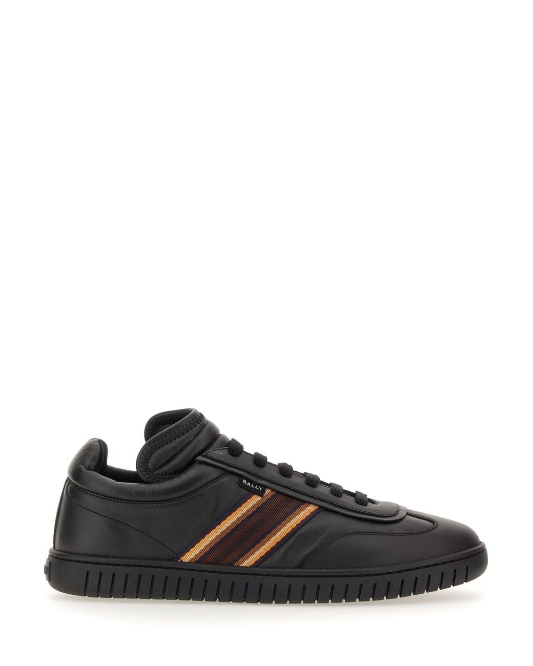 Bally Black Sleek Logo Sneakers For for men