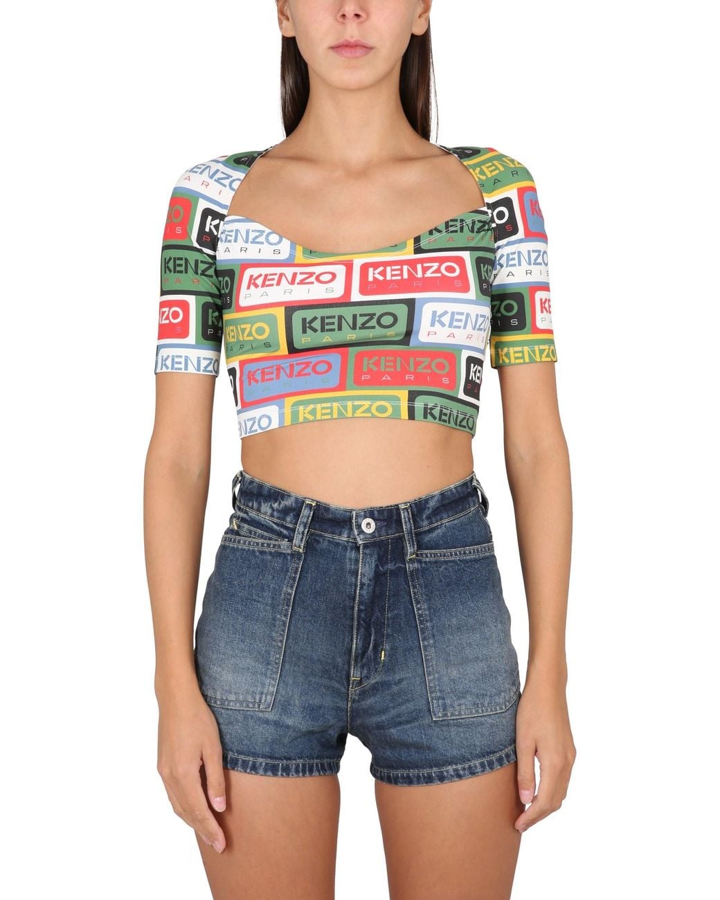 KENZO Blue Labels Short Top
