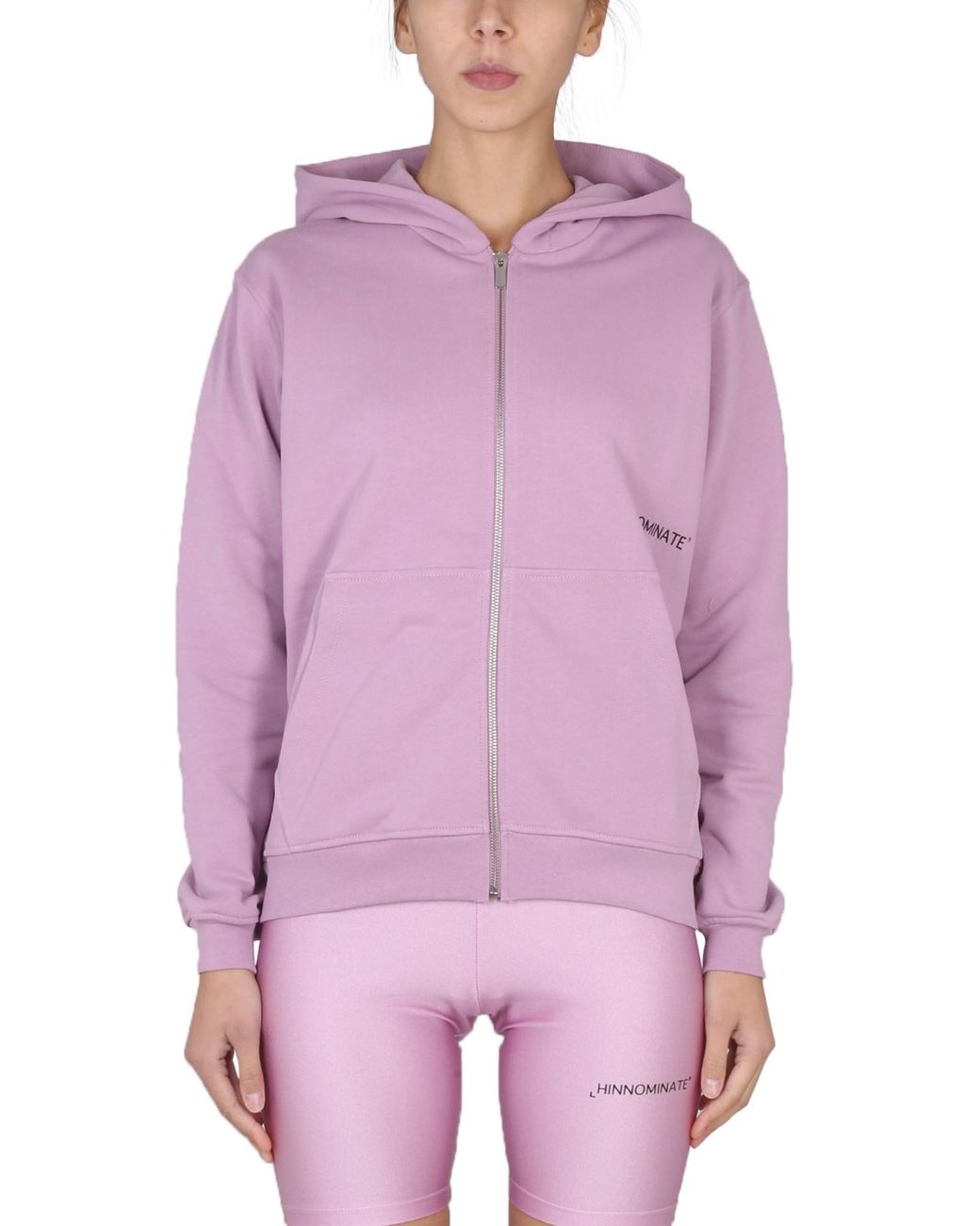 hinnominate Purple Sweatshirt With Logo