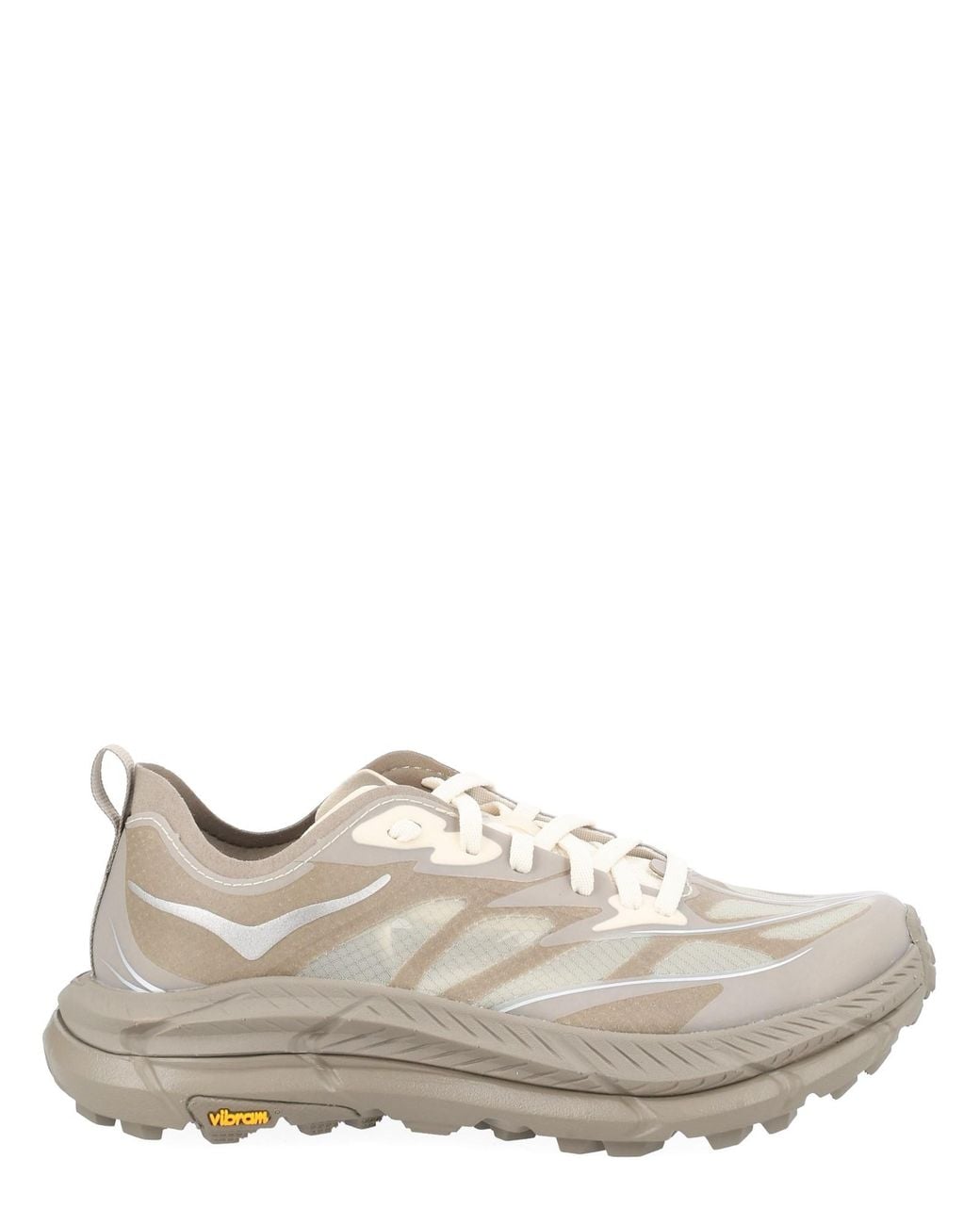 Hoka One One White Sneaker "Mafate Speed 4 Lite"