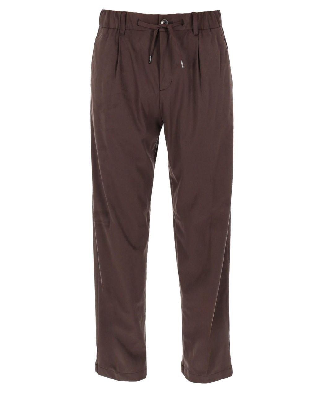 Herno Brown Pantalone "Resort" for men
