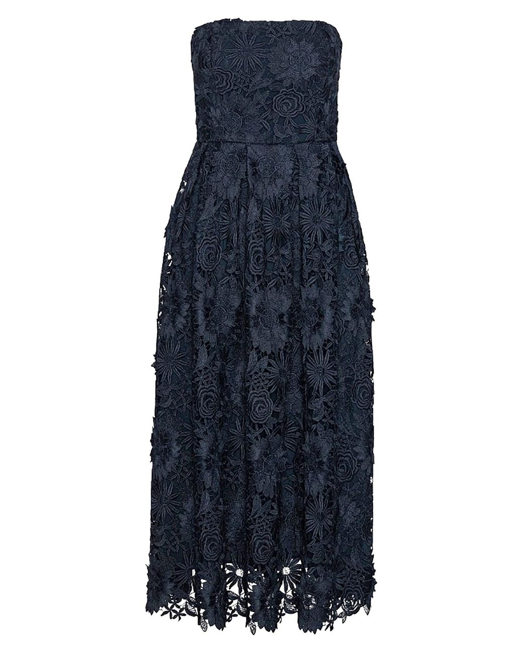 ROTATE BIRGER CHRISTENSEN Blue Midi Dresses