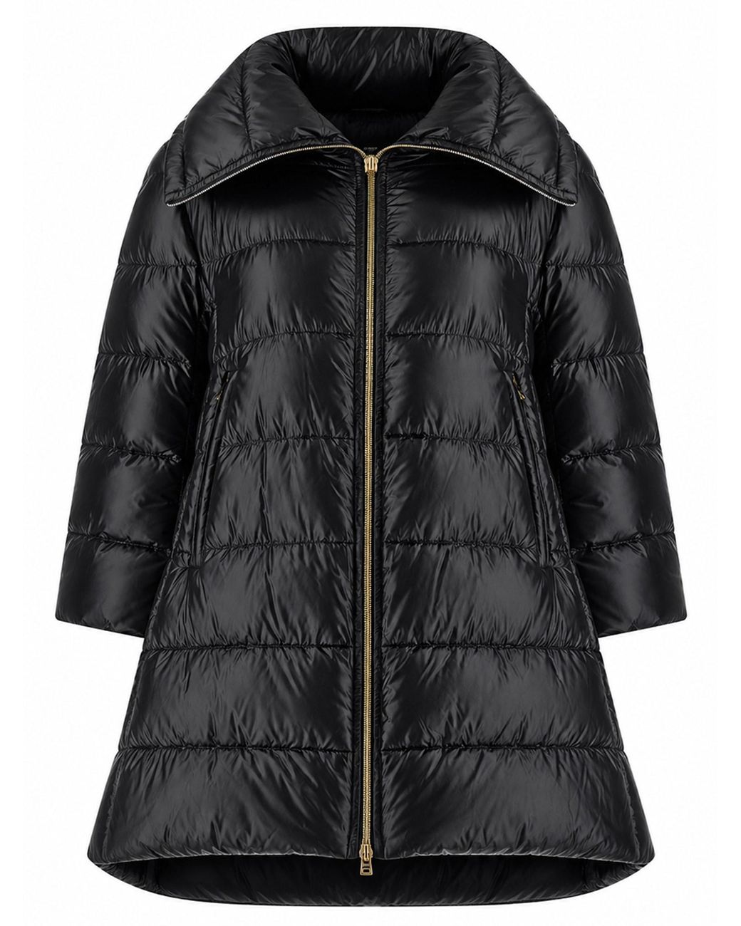 Herno Black Giubbotto "A-Shape Cleofe"