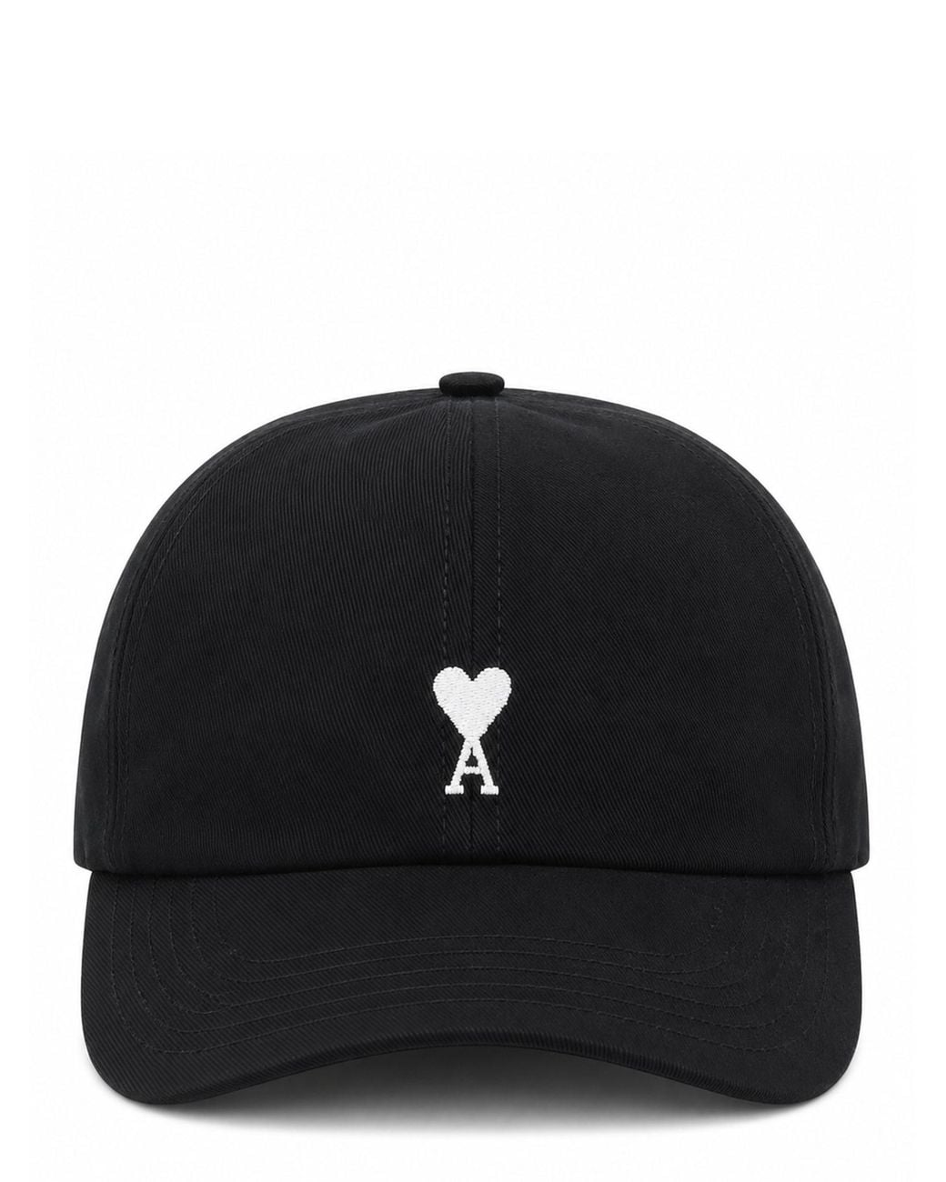 AMI Black Cappello Da Baseball "Ami De Coeur"