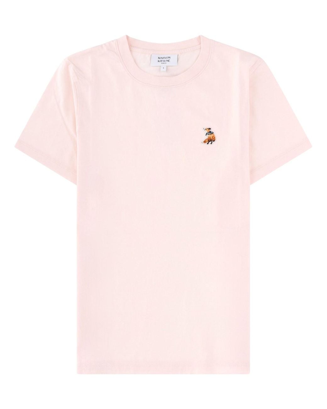 Maison Kitsuné Pink Maison Kitsuné T-Shirt "Dreaming Fox"