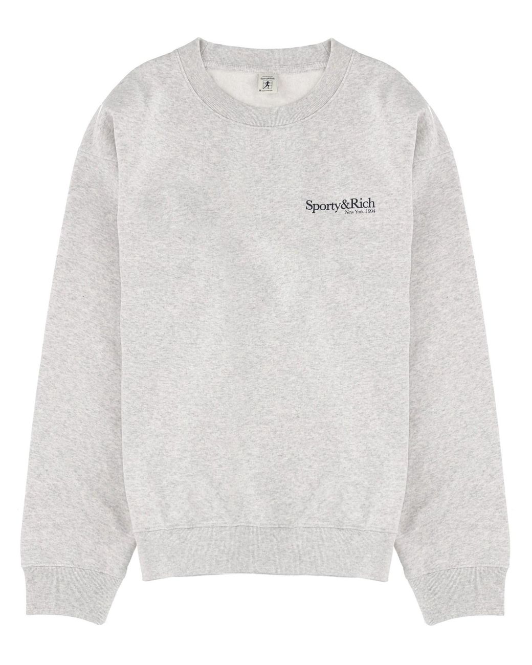 Sporty & Rich White Sporty&Rich Sweatshirt With Logo