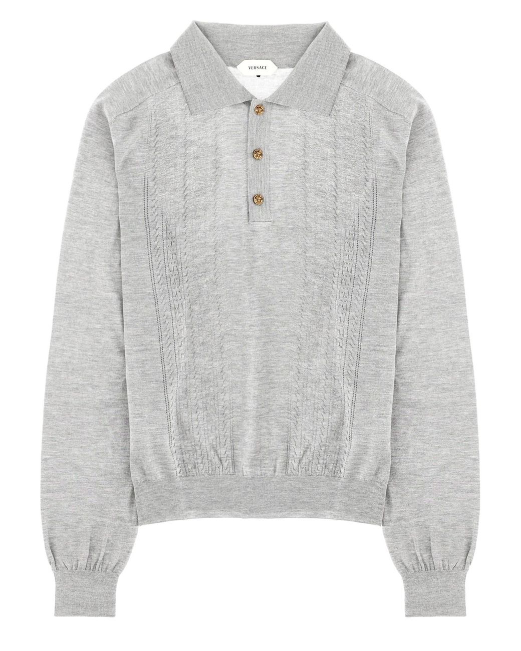 Versace Gray Polo for men