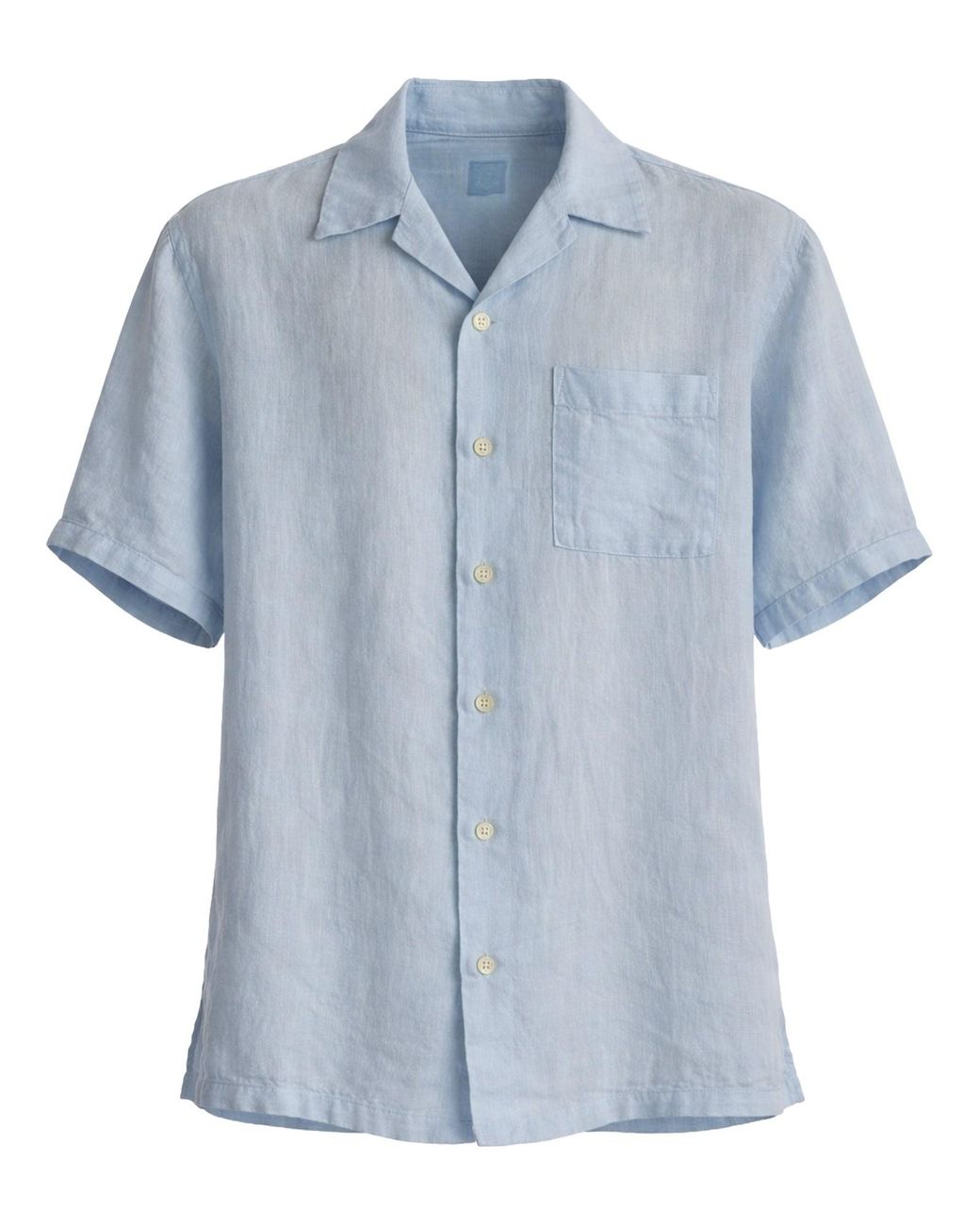 120% Lino Blue Camicia for men