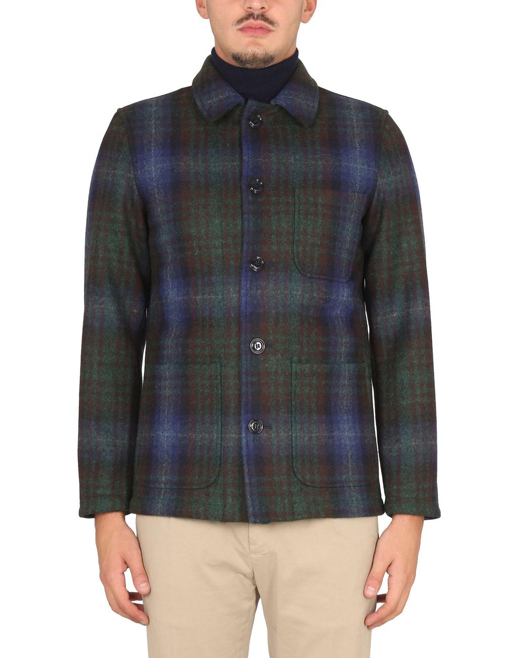 Aspesi Blue Tadao Winter Jacket for men