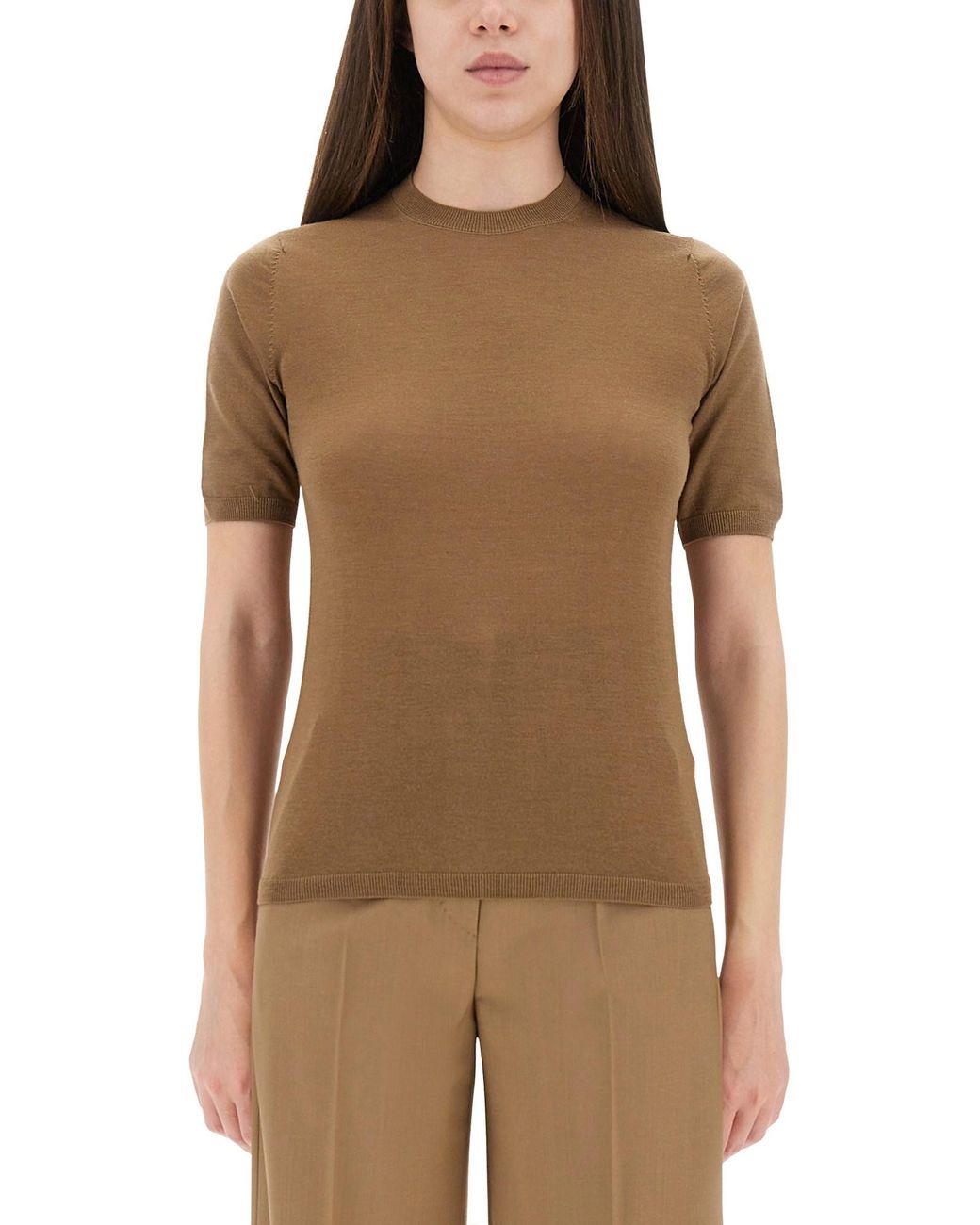 Max Mara Brown Jersey "Jeric"
