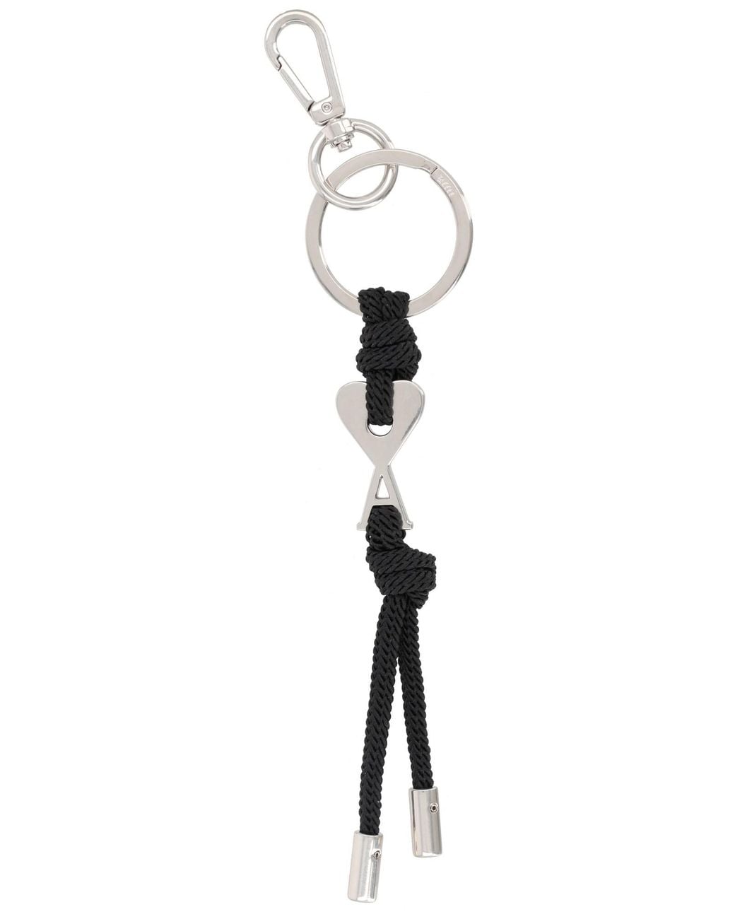 AMI White "Ami De Coeur" Keychain