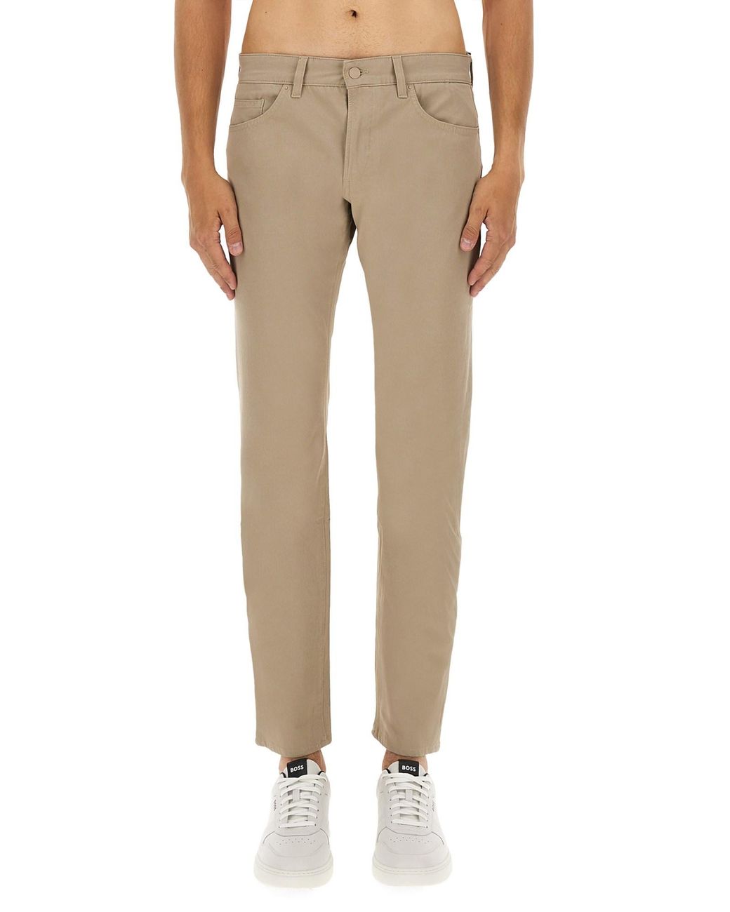 Boss Natural Twill Pants for men