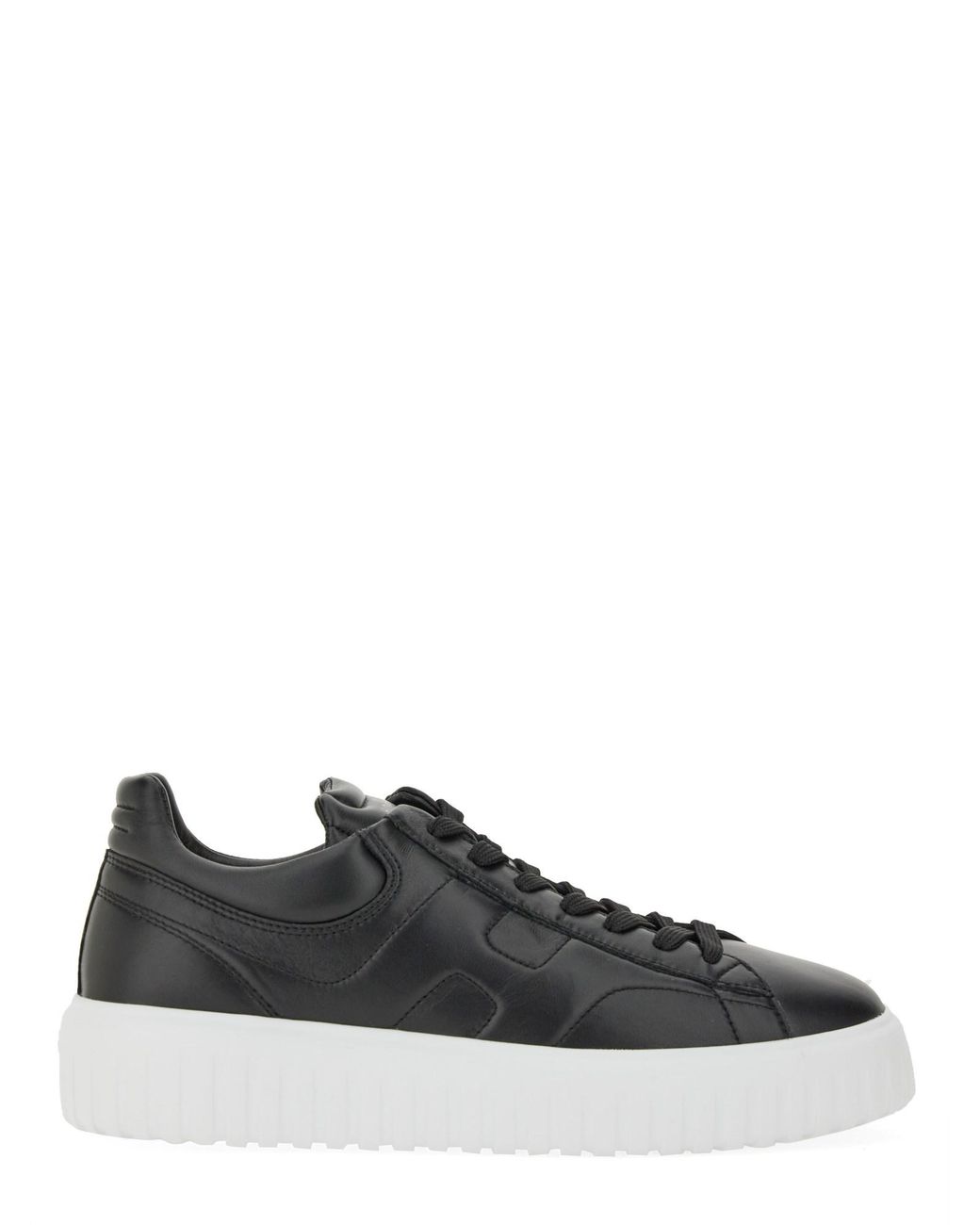 Hogan Black H-Stripes Sneaker for men