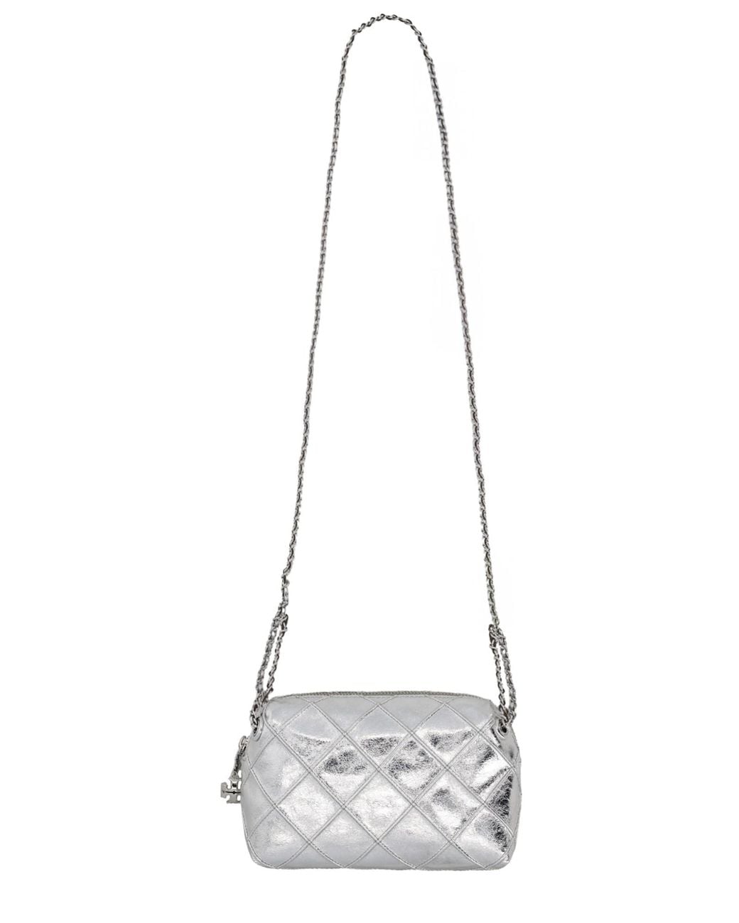Tory Burch White Fleming Bag Leather Shoulder
