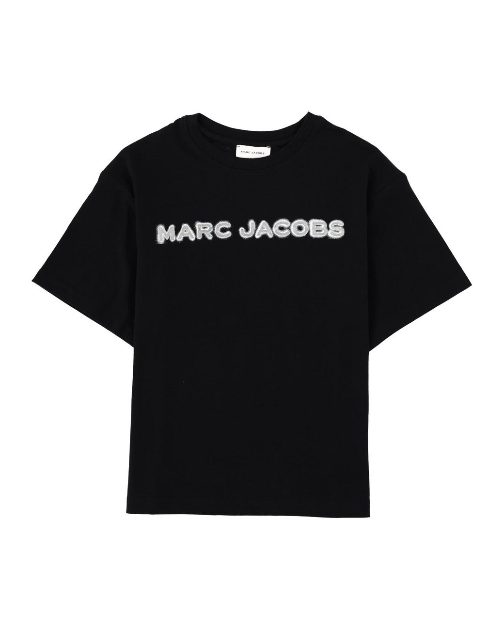Marc Jacobs Black T-Shirt Con Scritta
