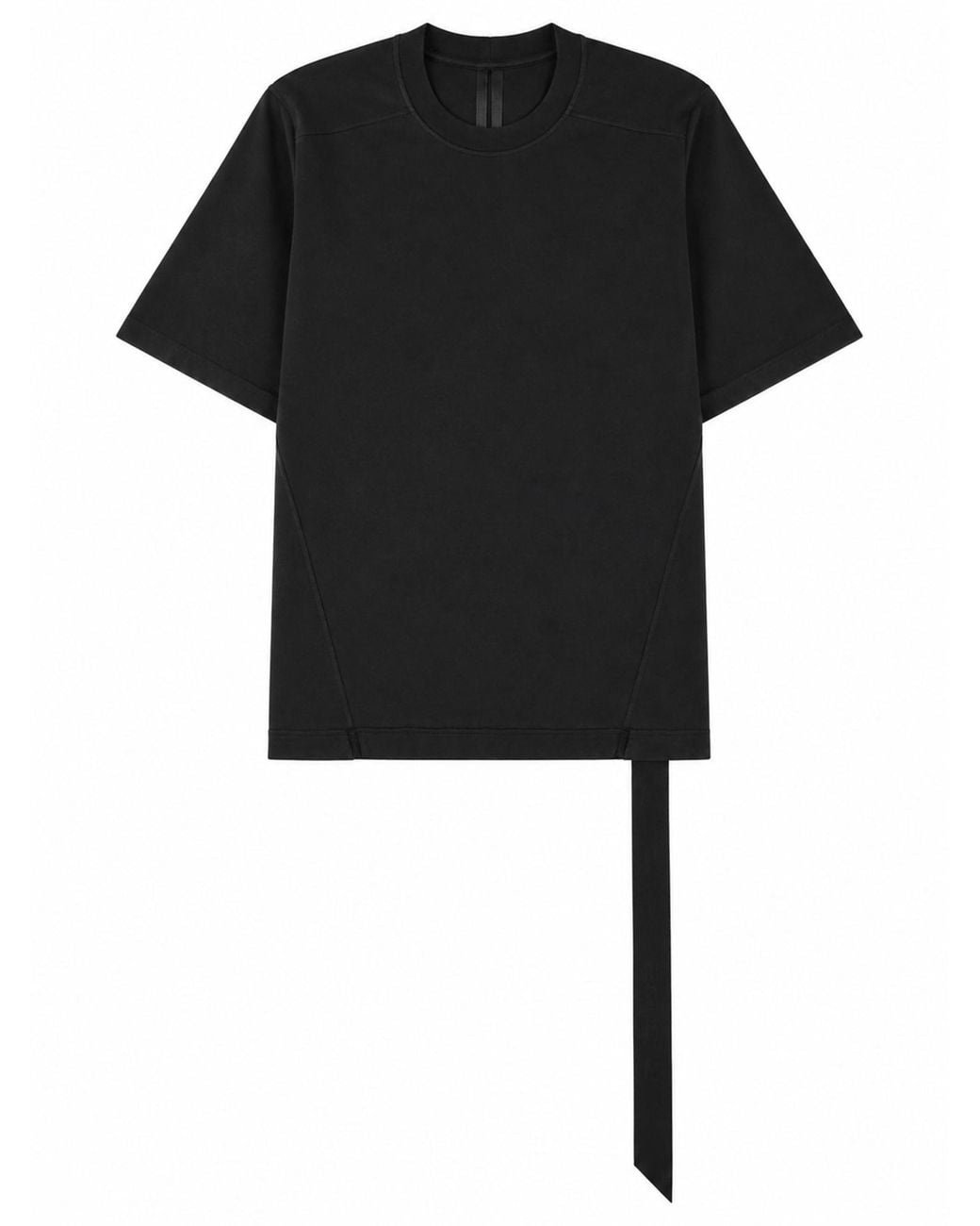 Rick Owens Black 100% Cotton T-Shirt for men