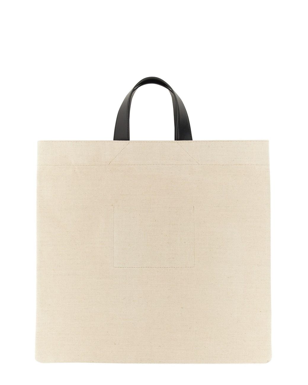 Borsa Tote Media di Jil Sander in Natural da Uomo