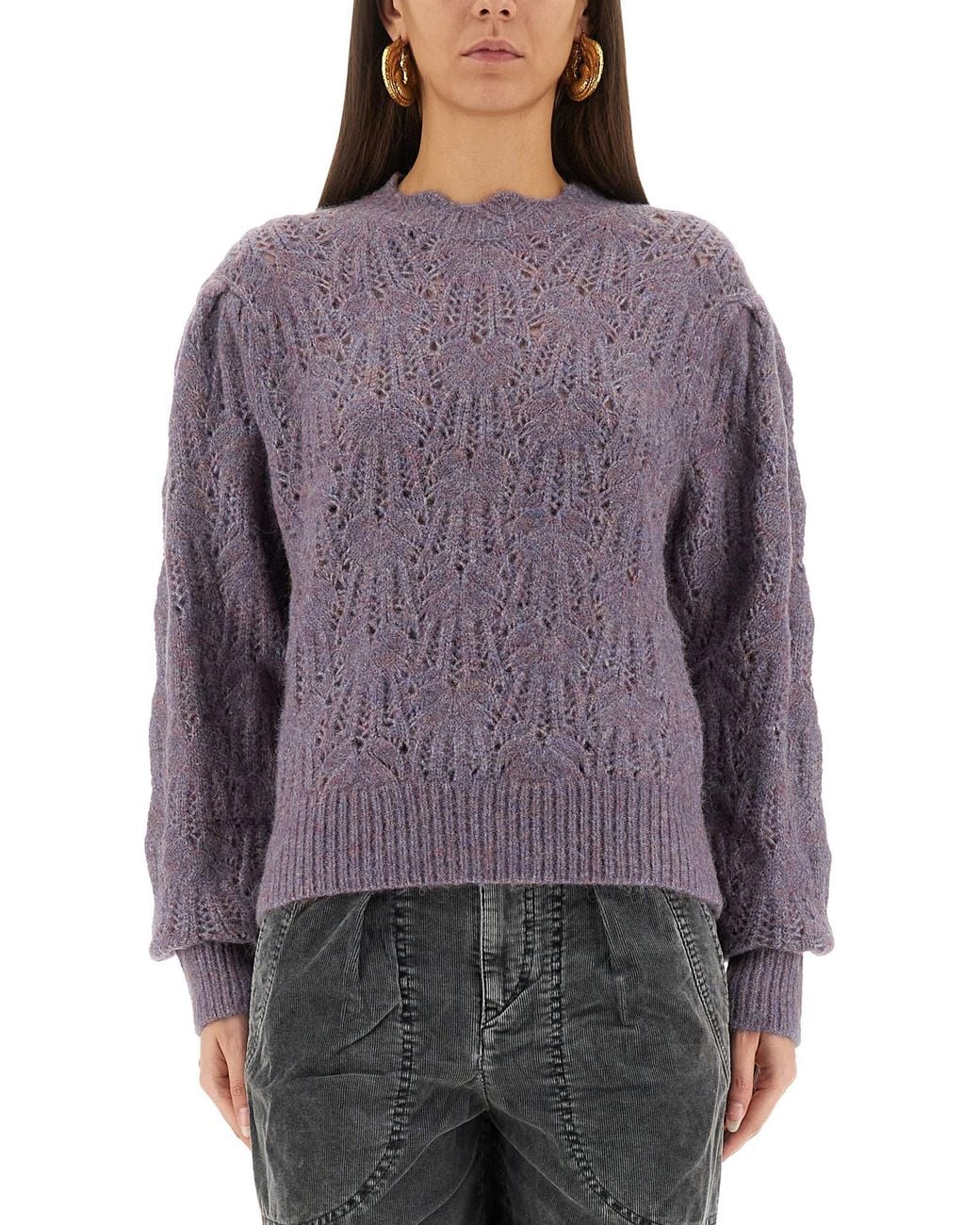 Isabel Marant Purple Marant Étoile Celestine Sweater