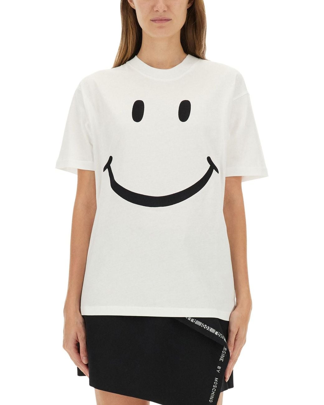 Moschino White Smiley" T-Shirt