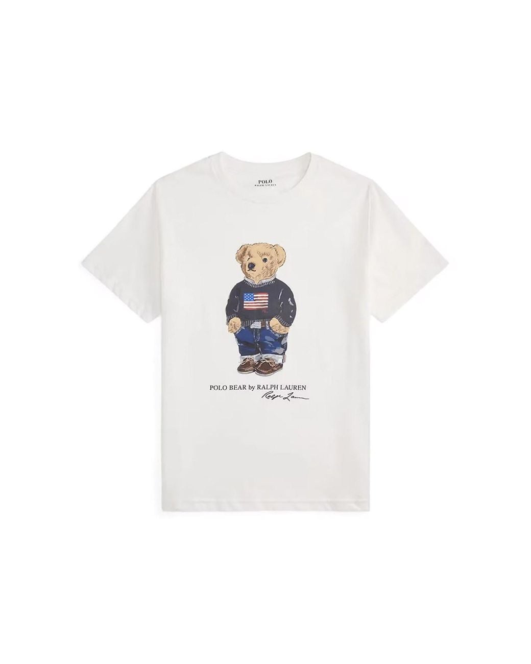Polo Ralph Lauren White T-Shirt "Bear"
